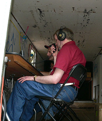NU6P works the 6M station; NGROB looks on 